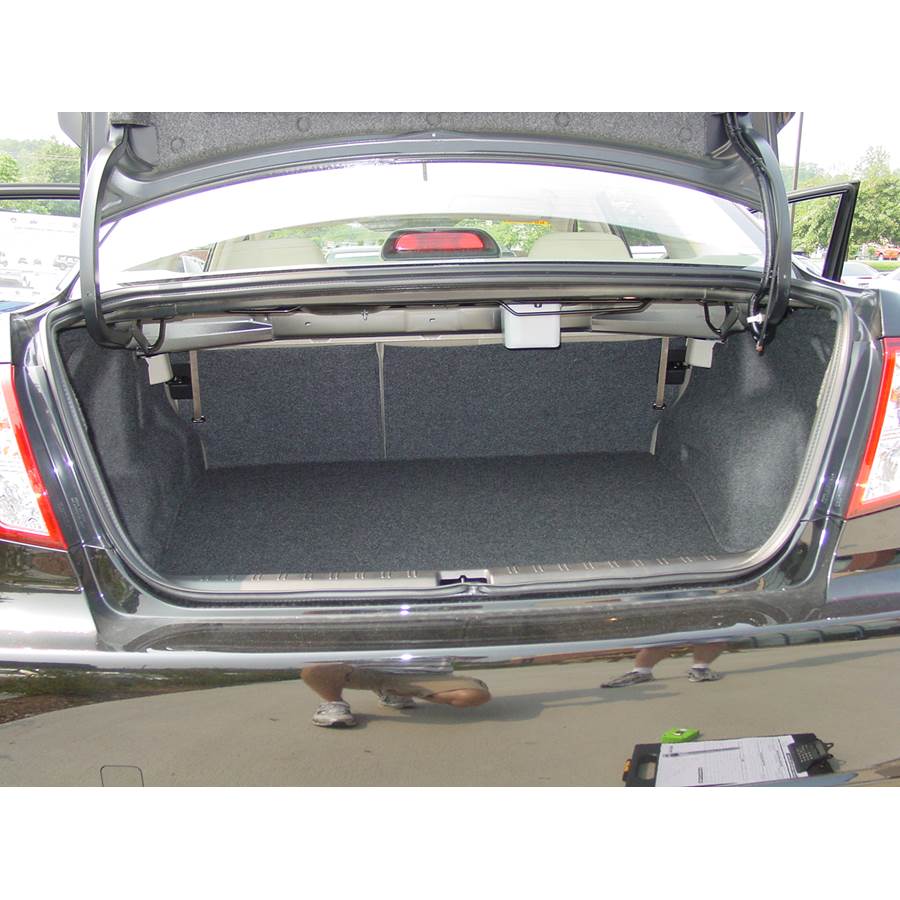 2013 Subaru Impreza WRX Cargo space