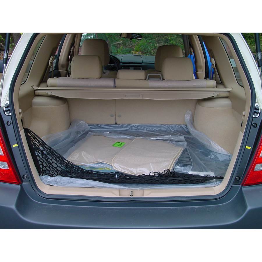 2005 Subaru Forester Cargo space