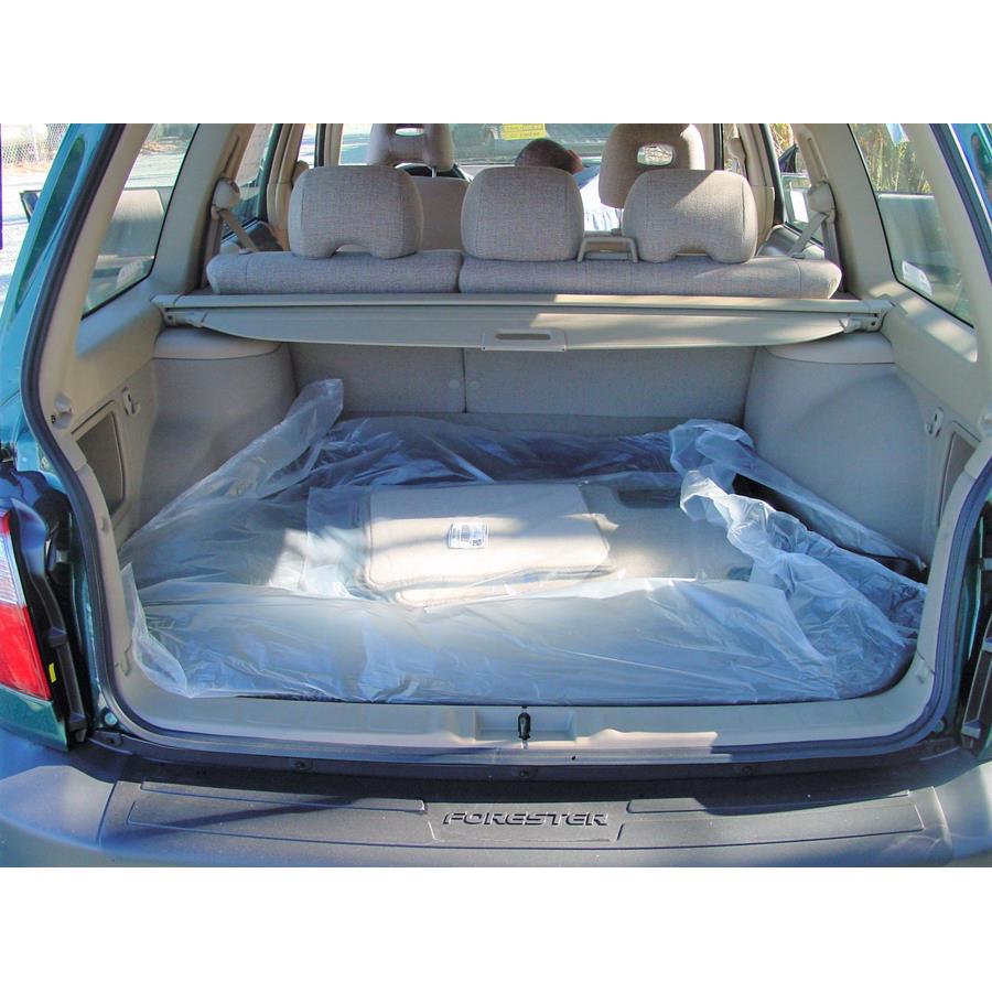 1999 Subaru Forester Cargo space