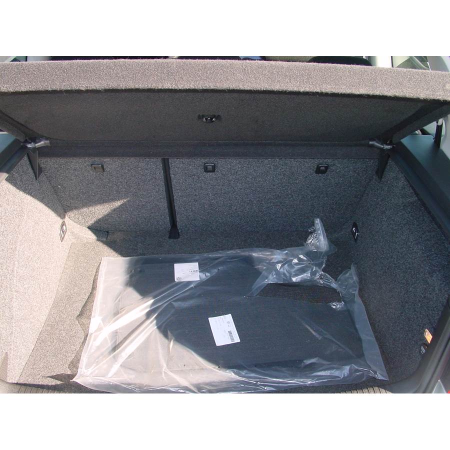 2002 Volkswagen Golf Cargo space