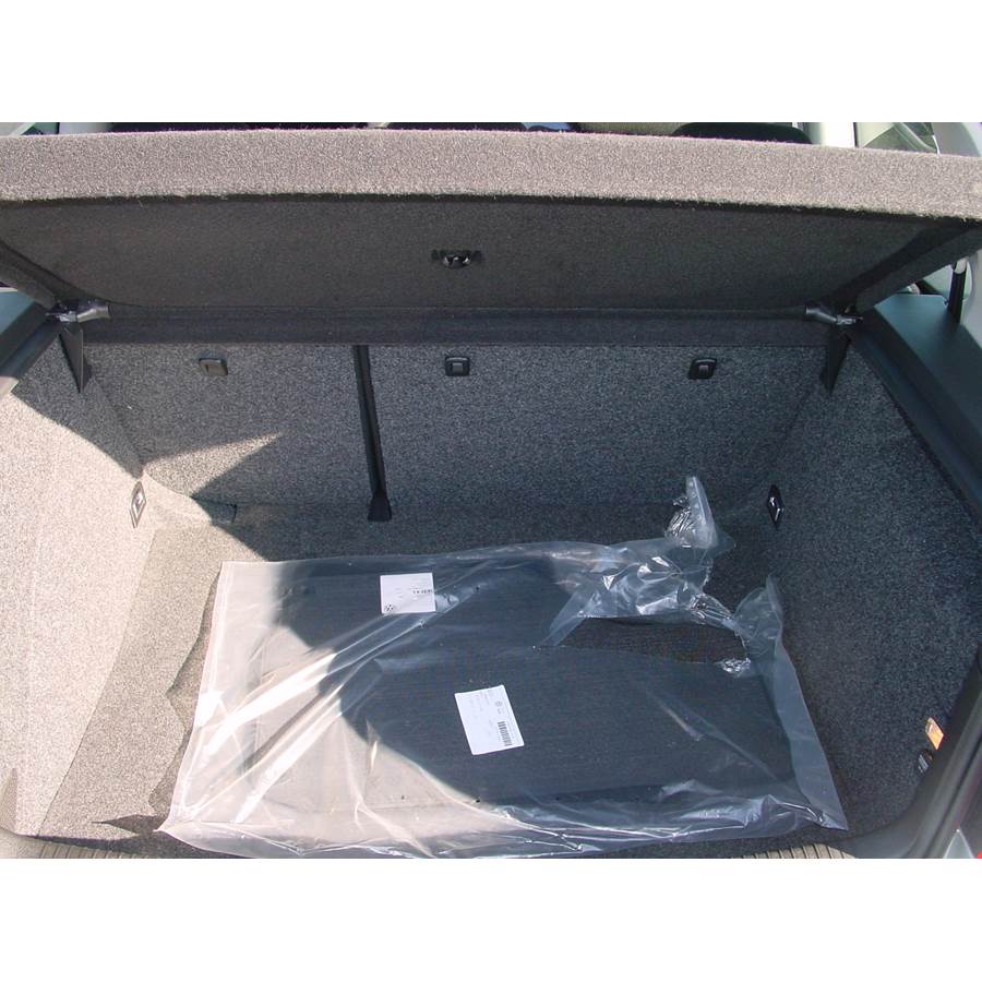 2003 Volkswagen GTI Cargo space