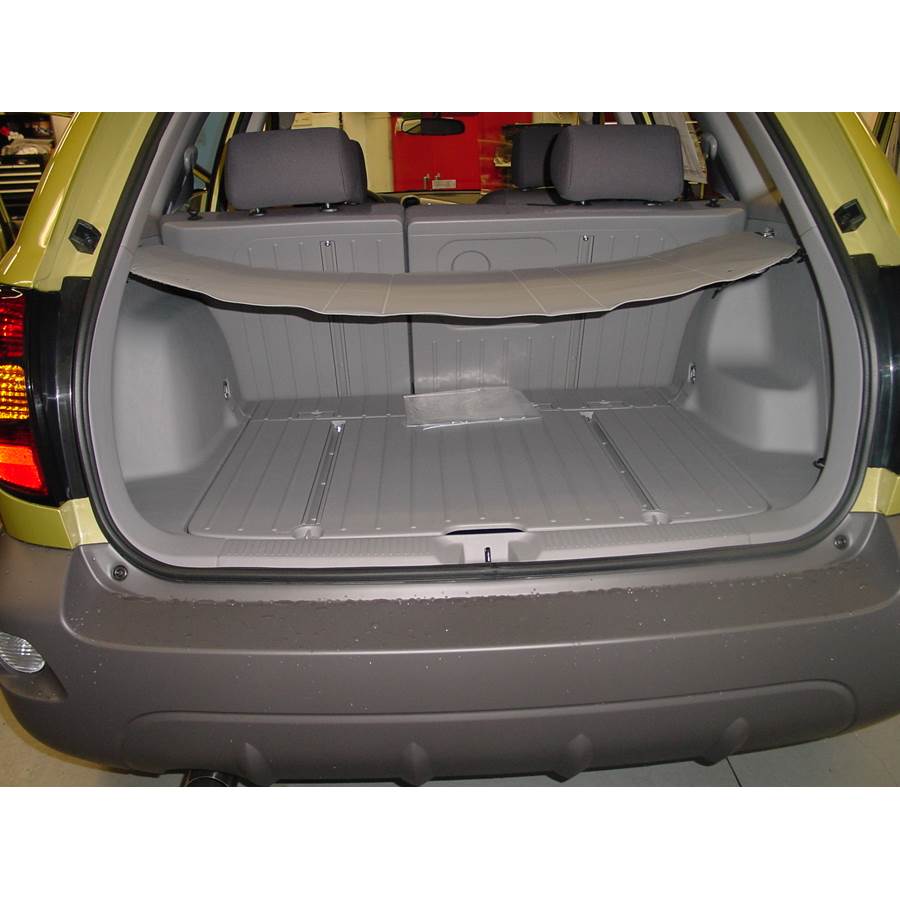 2008 Pontiac Vibe Cargo space