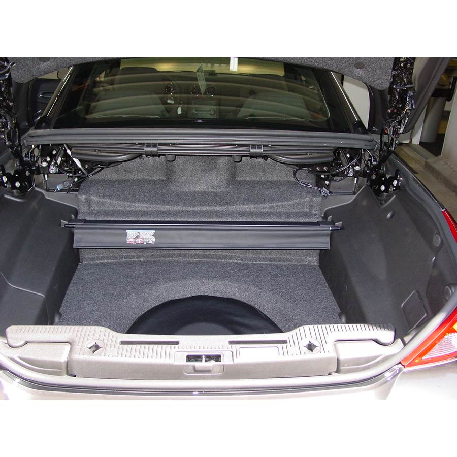 2008 Pontiac G6 Cargo space