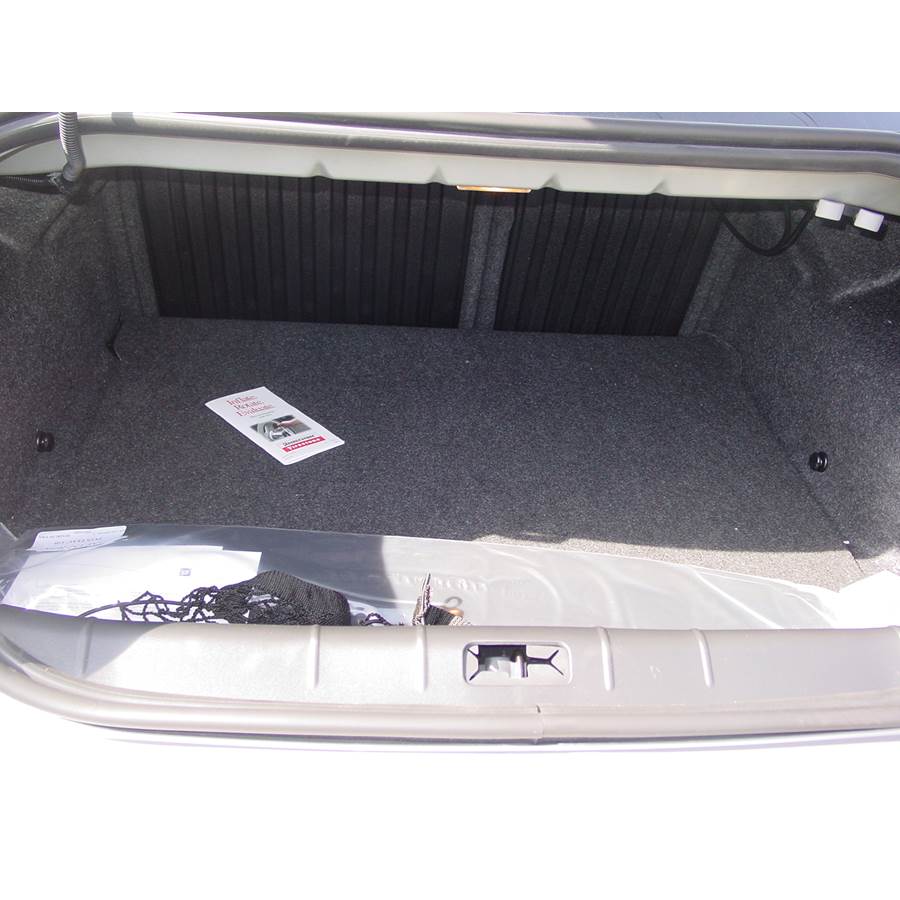 2010 Pontiac G6 Cargo space