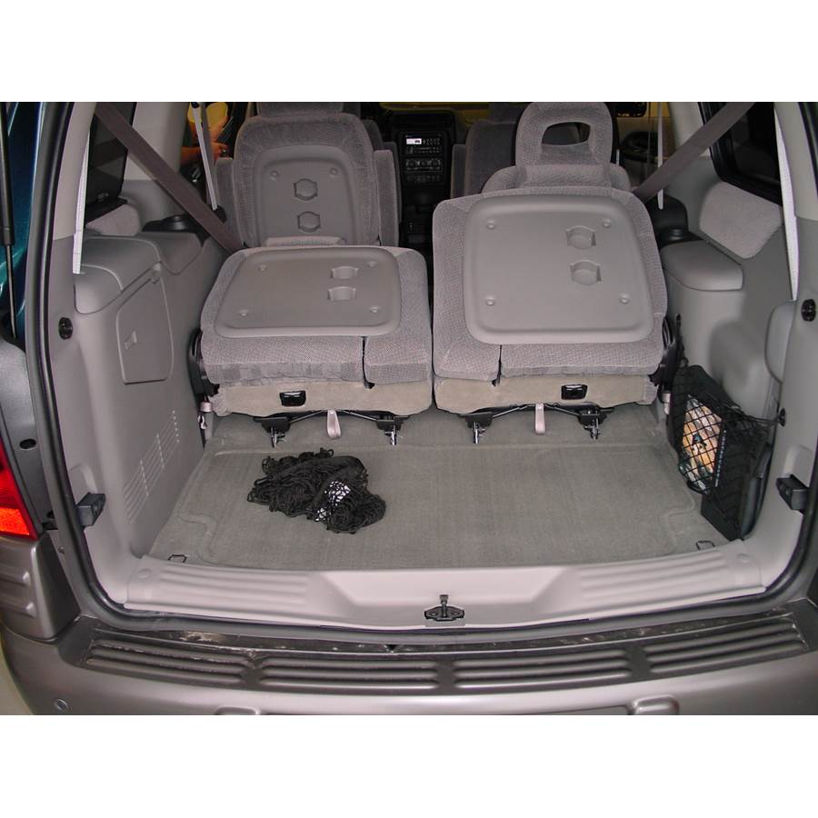 2002 Pontiac Montana Cargo space