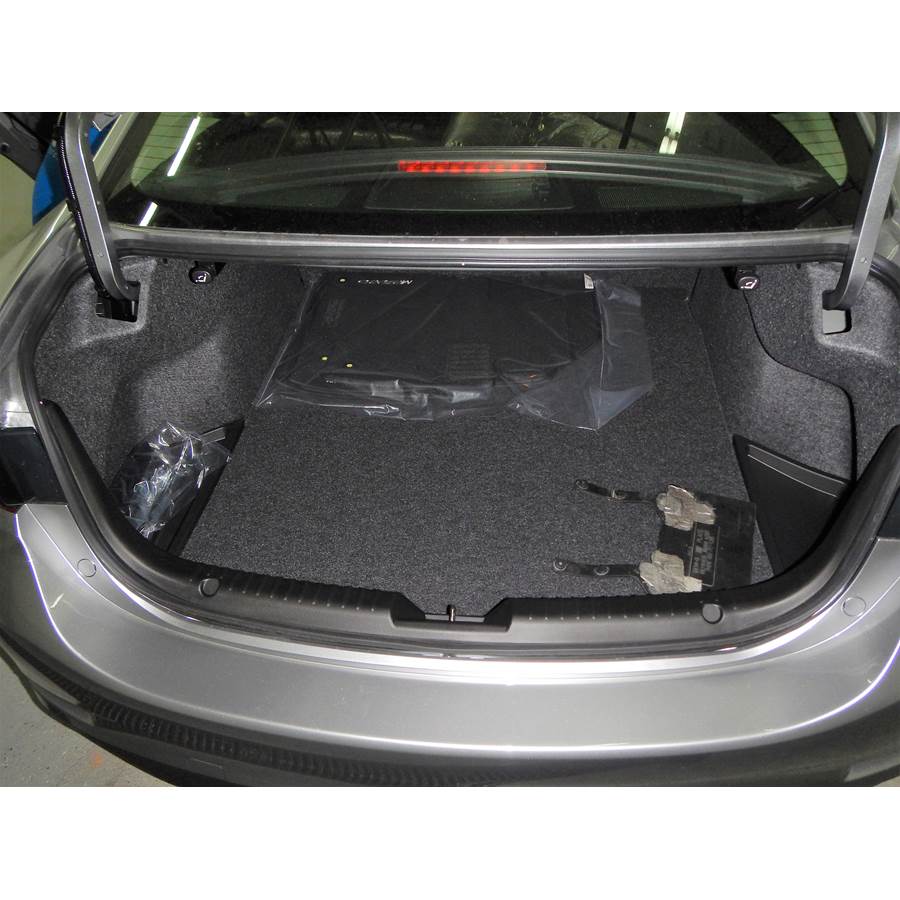 2014 Mazda 6 Cargo space