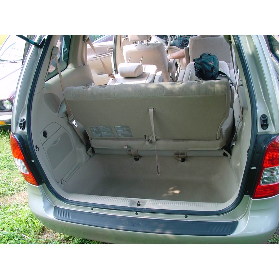 2004 Mazda MPV Cargo space