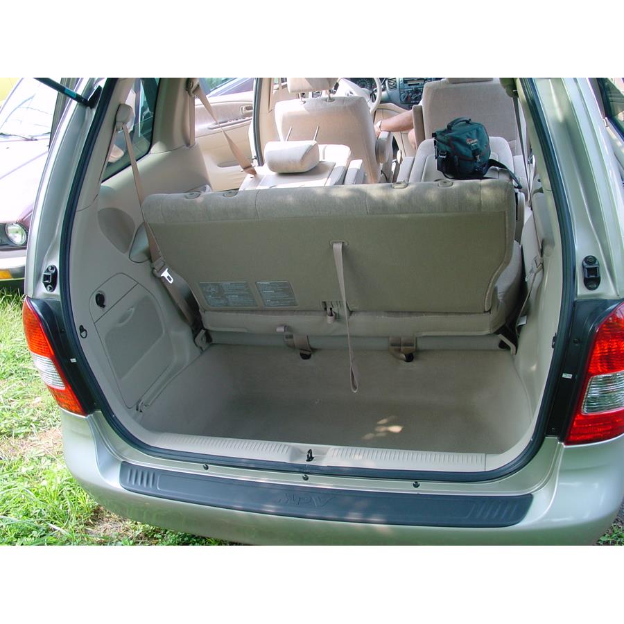 2006 Mazda MPV Cargo space