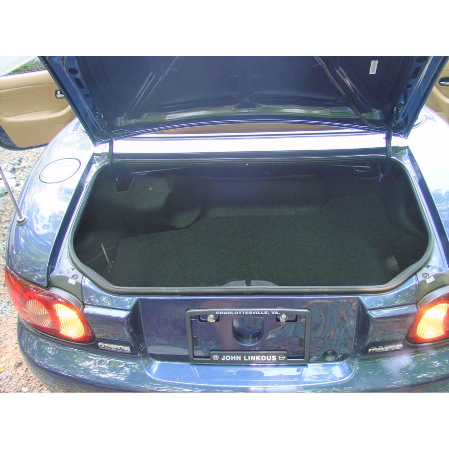 2003 Mazda Miata Cargo space