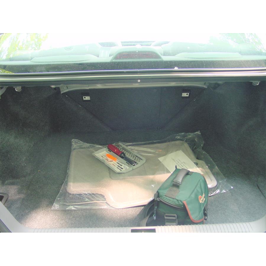 2002 Mazda 626 Cargo space