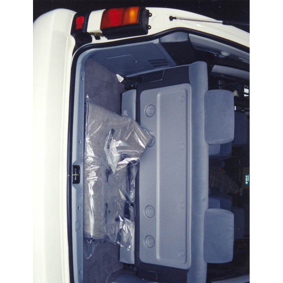 1998 Mazda MPV Cargo space