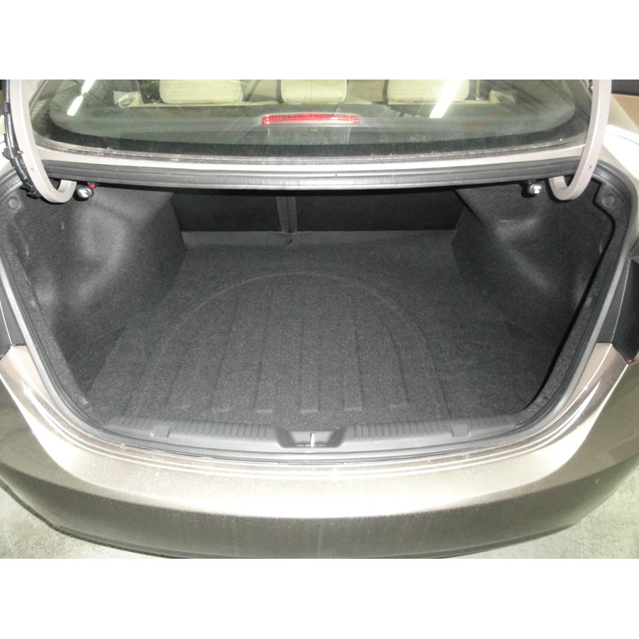 2015 Hyundai Elantra Cargo space
