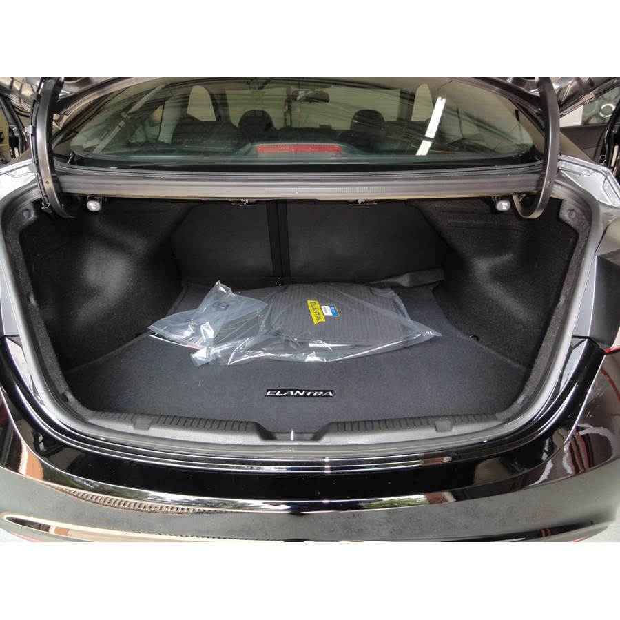 2013 Hyundai Elantra Cargo space