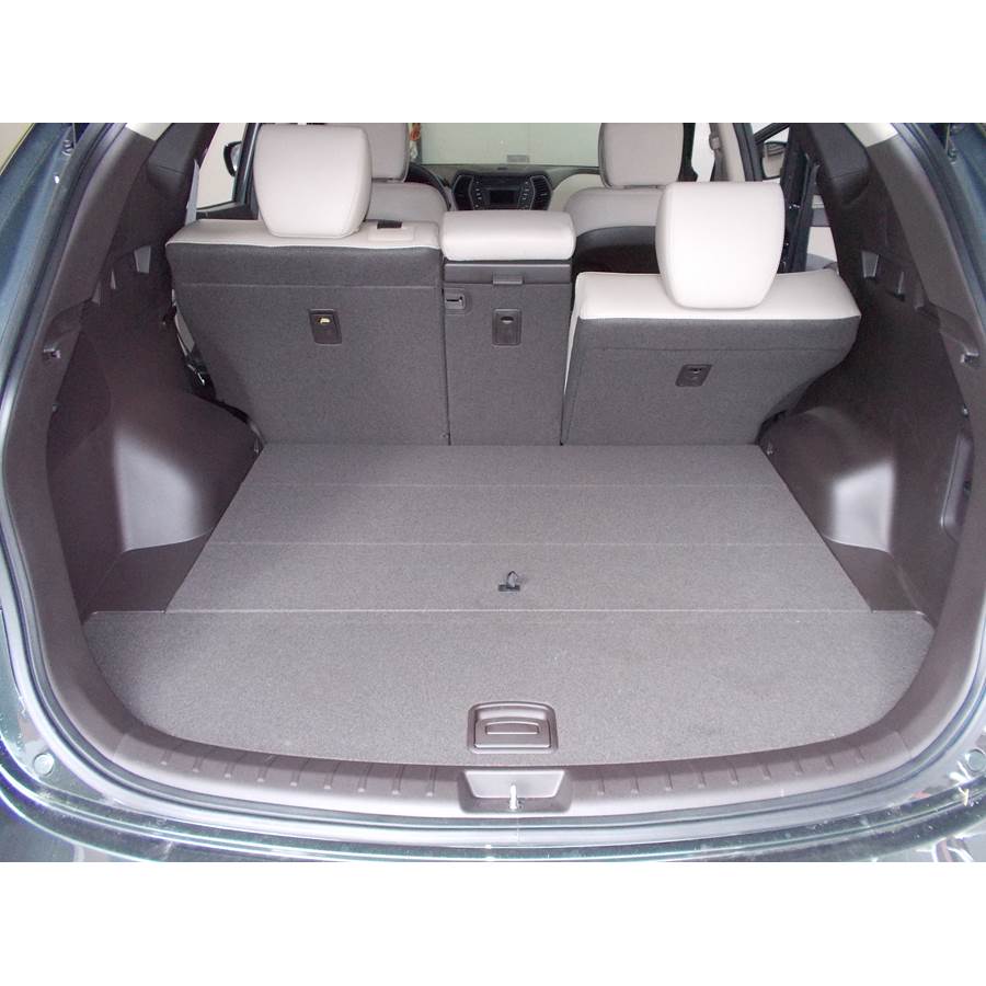 2014 Hyundai Santa Fe Cargo space