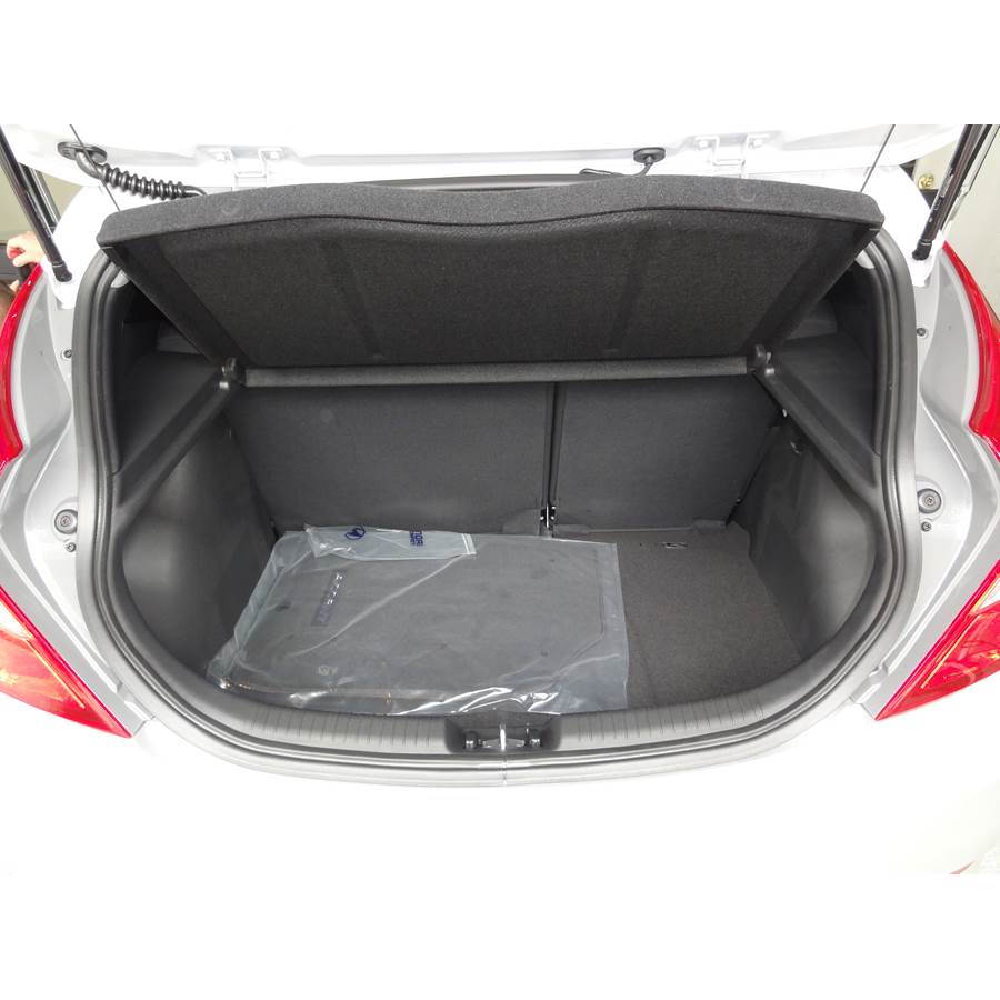 2013 Hyundai Accent Cargo space