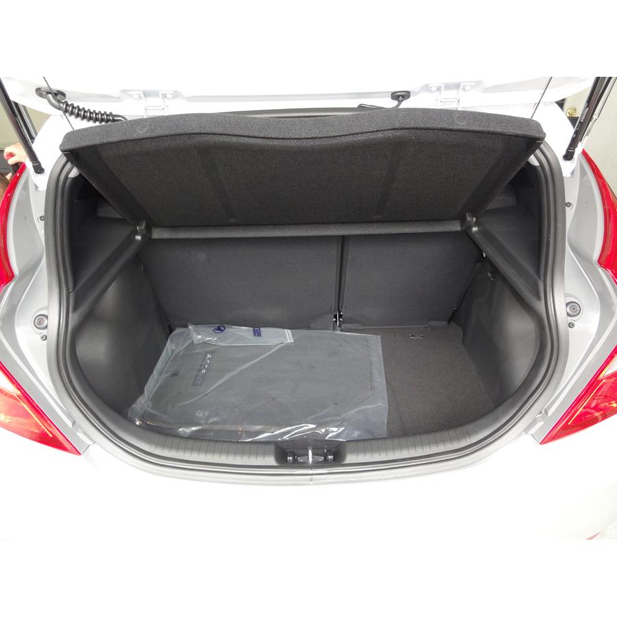 2017 Hyundai Accent Cargo space