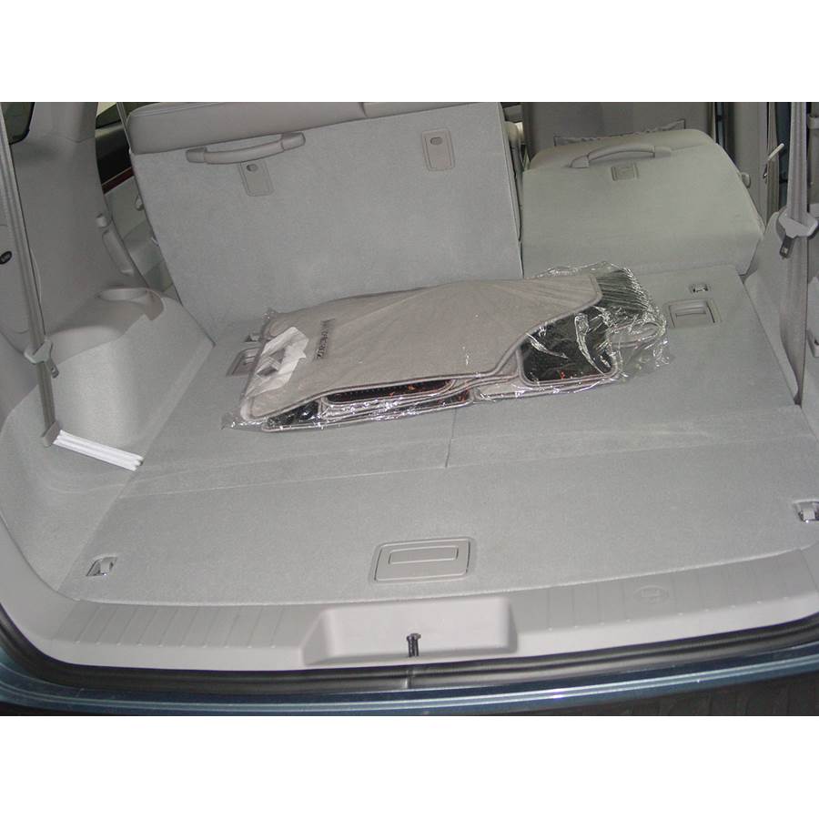 2011 Hyundai Veracruz Cargo space