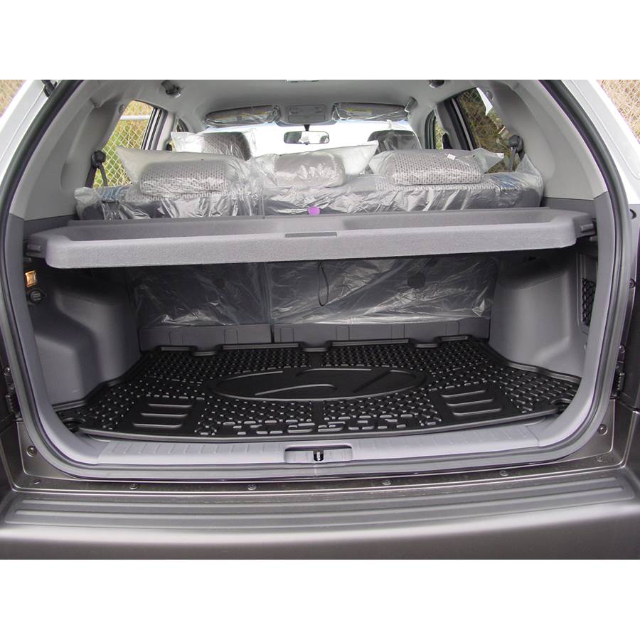 2007 Hyundai Tucson Cargo space