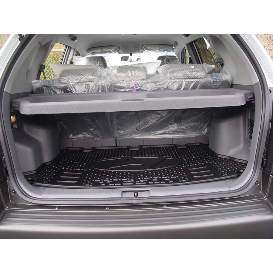 2009 Hyundai Tucson Cargo space