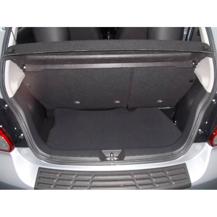 2017 Mitsubishi Mirage Cargo space