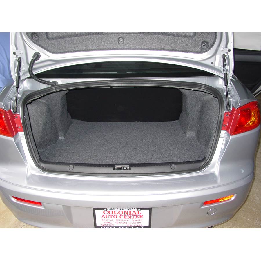 2012 Mitsubishi Lancer Cargo space