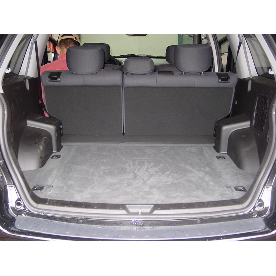 2011 Mitsubishi Endeavor Cargo space