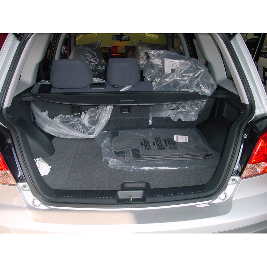 2006 Mitsubishi Outlander Cargo space