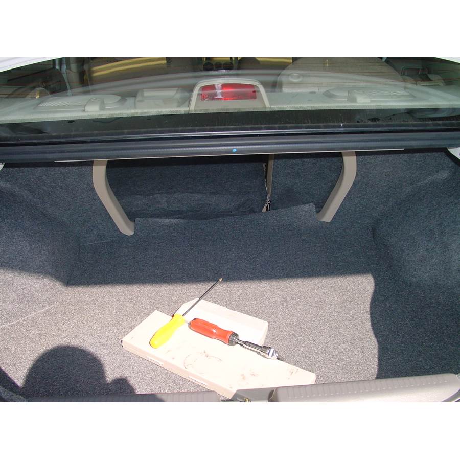 2004 Mitsubishi Lancer Cargo space