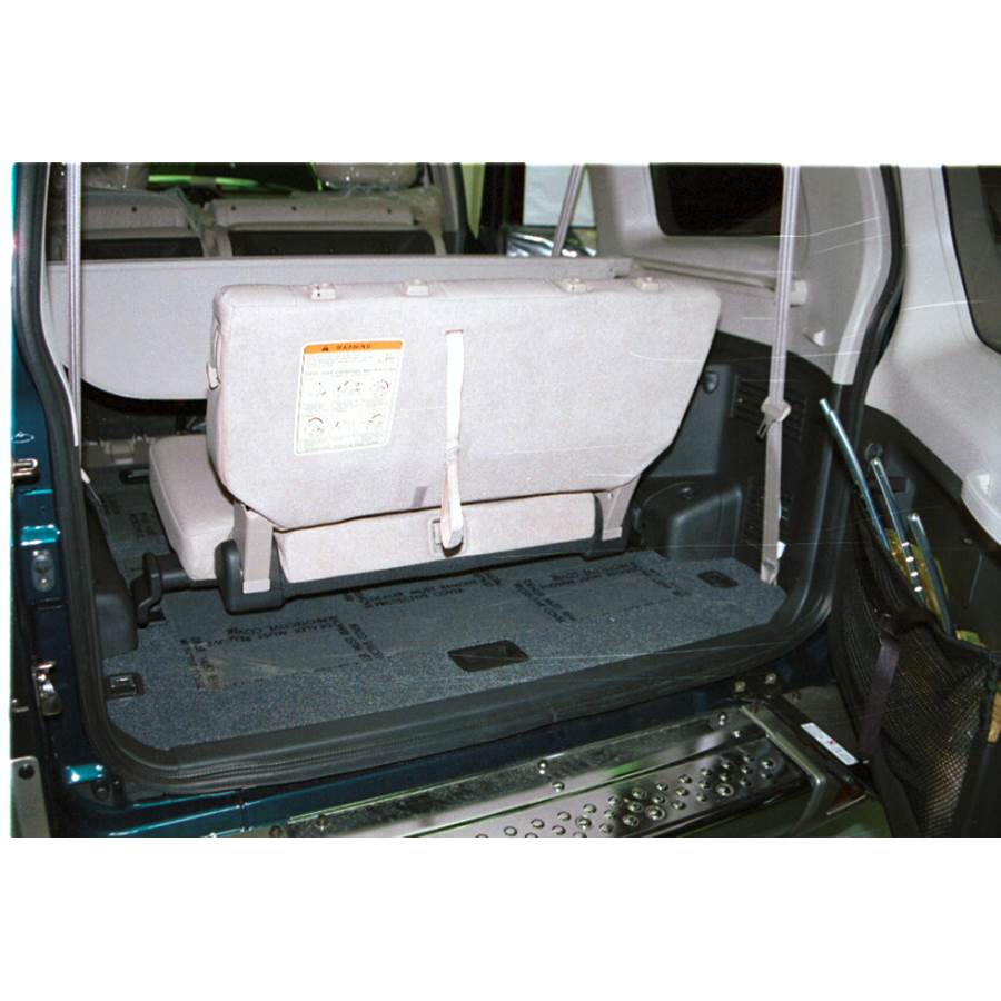 2004 Mitsubishi Montero Cargo space