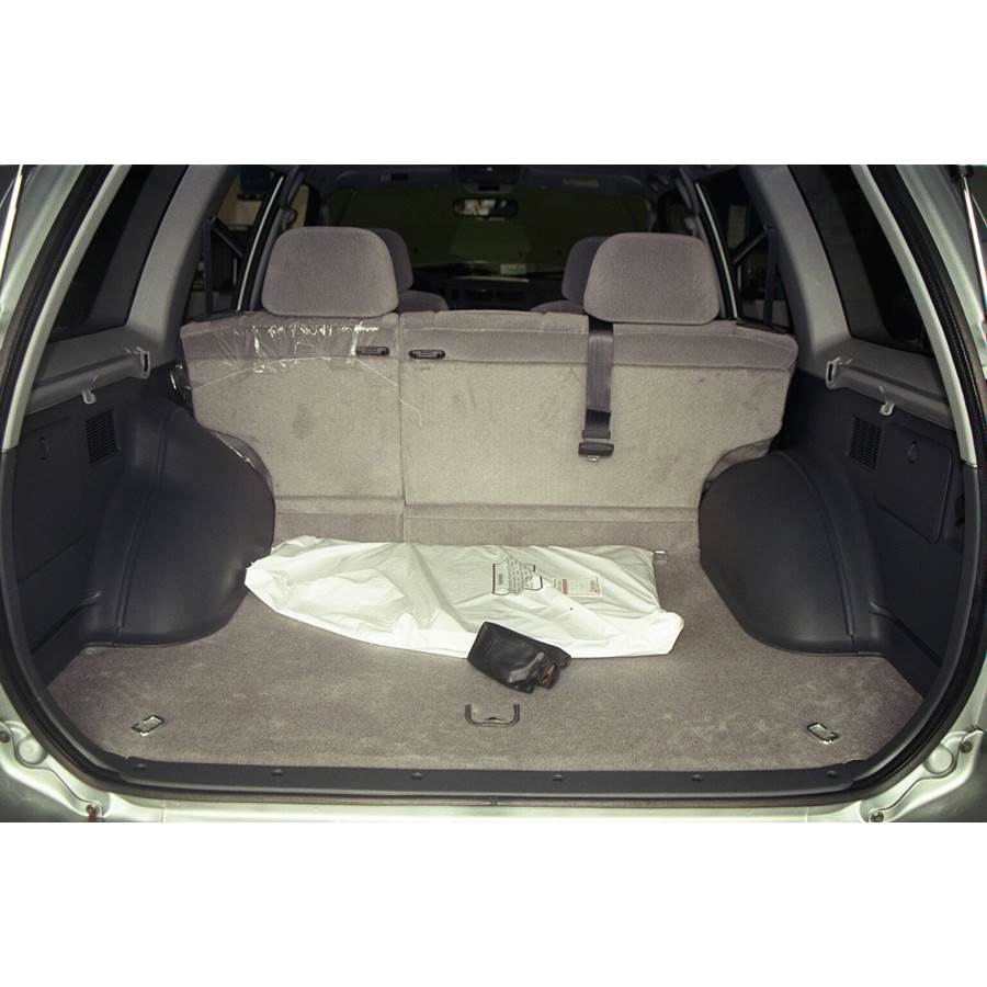 2003 Mitsubishi Montero Sport Cargo space