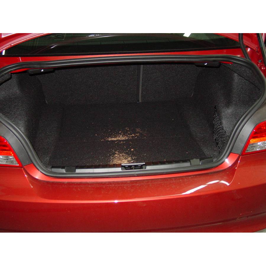 2010 BMW 1 Series Cargo space