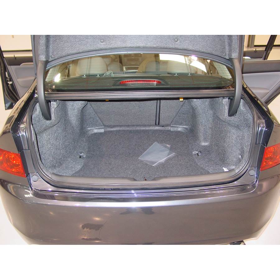2007 Acura TSX Cargo space