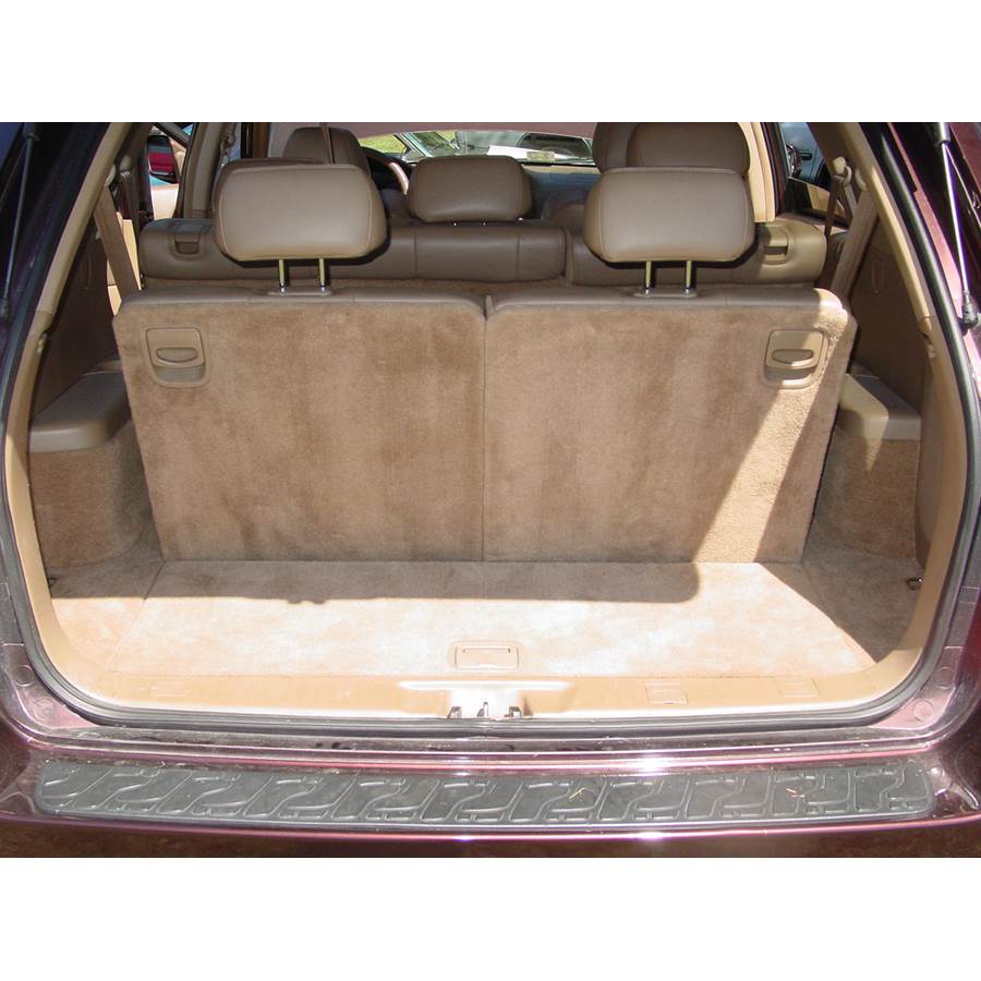 2001 Acura MDX Cargo space