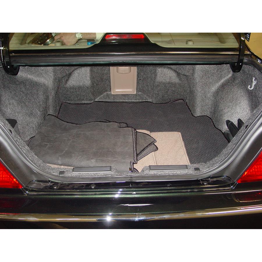 2004 Acura 3.5RL Cargo space
