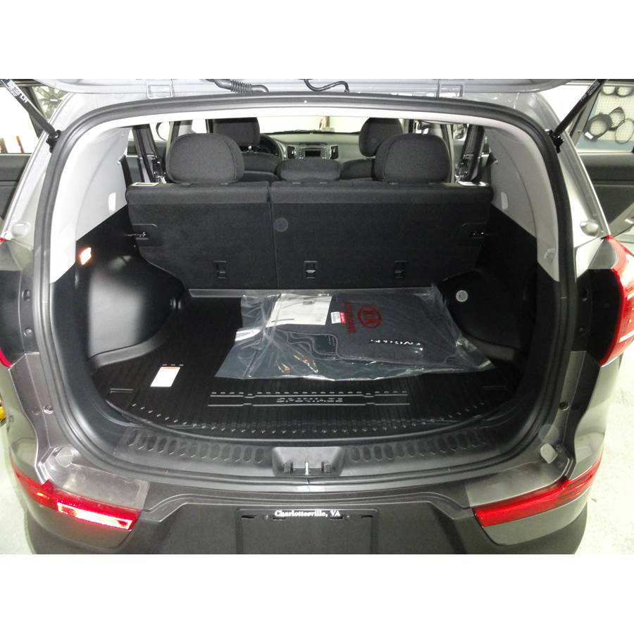 2014 Kia Sportage Cargo space