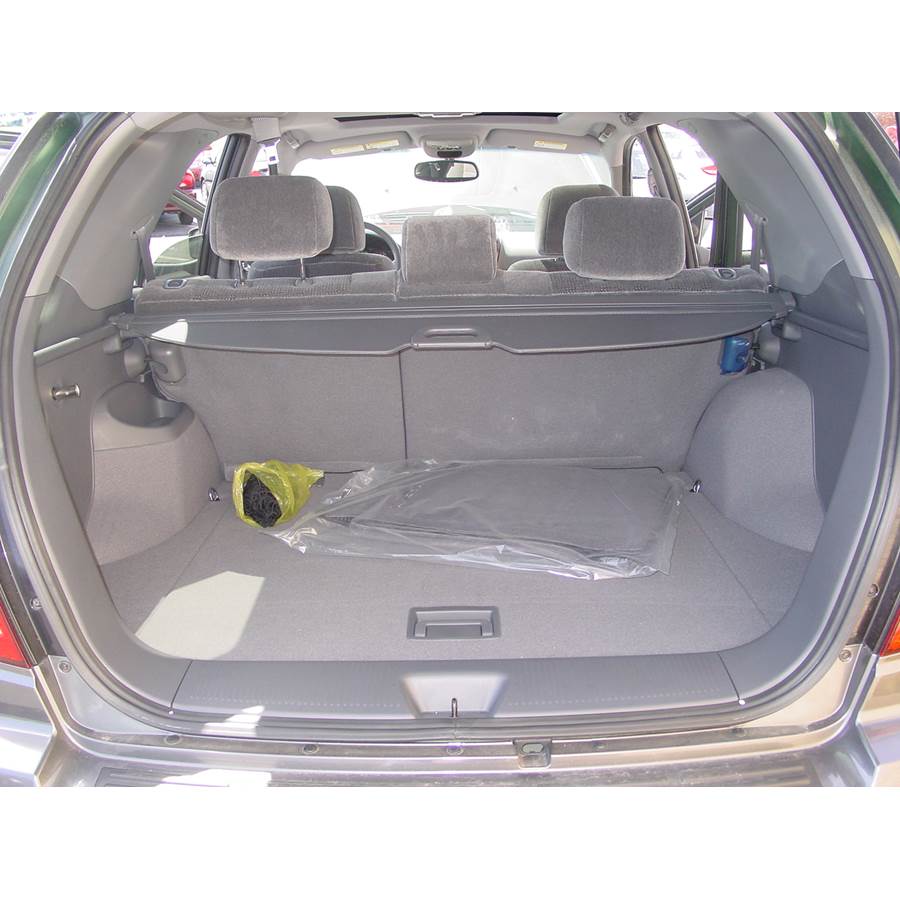 2007 Kia Sorento Cargo space