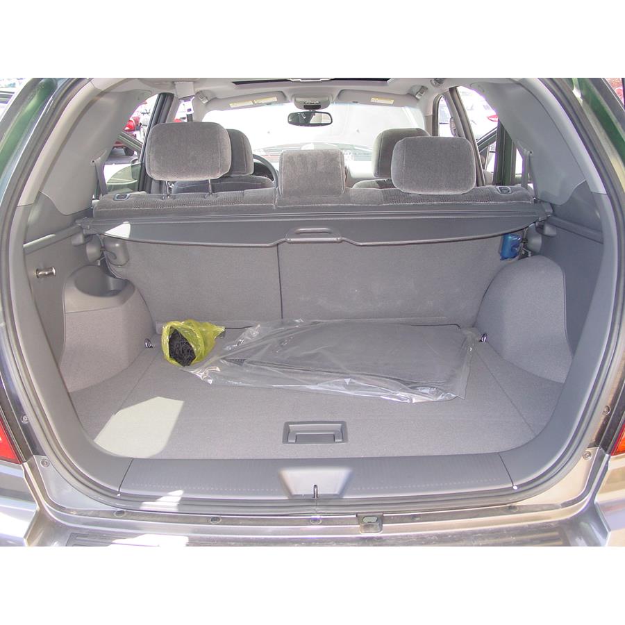 2009 Kia Sorento Cargo space
