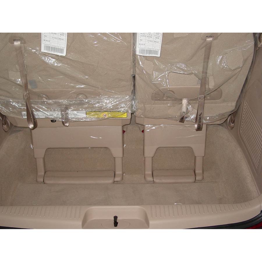 2012 Kia Sedona Cargo space