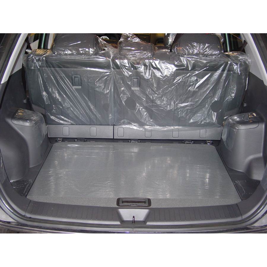 2007 Kia Sportage Cargo space