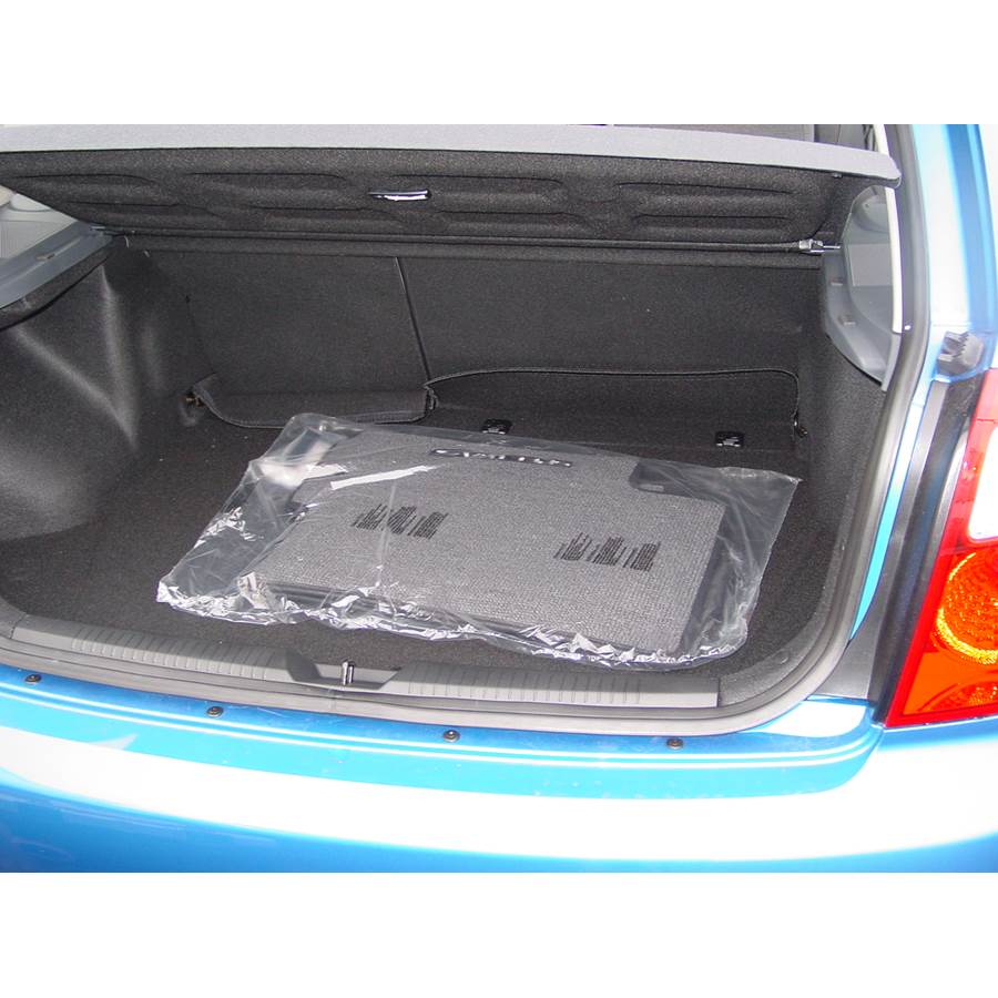 2005 Kia Spectra5 Cargo space