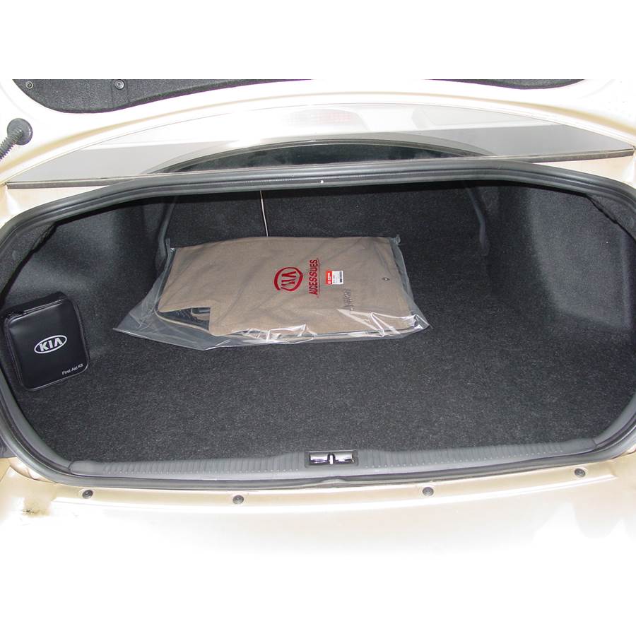 2005 Kia Optima Cargo space