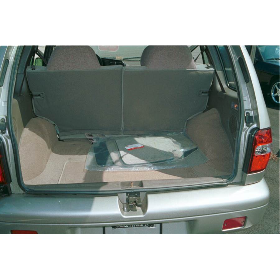 1998 Kia Sportage Cargo space