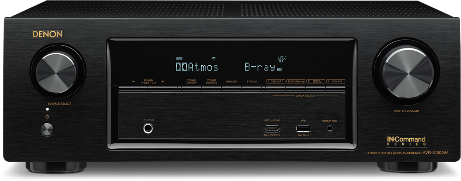 Customer Reviews: Denon AVR-X1300W 7.2-channel home theater