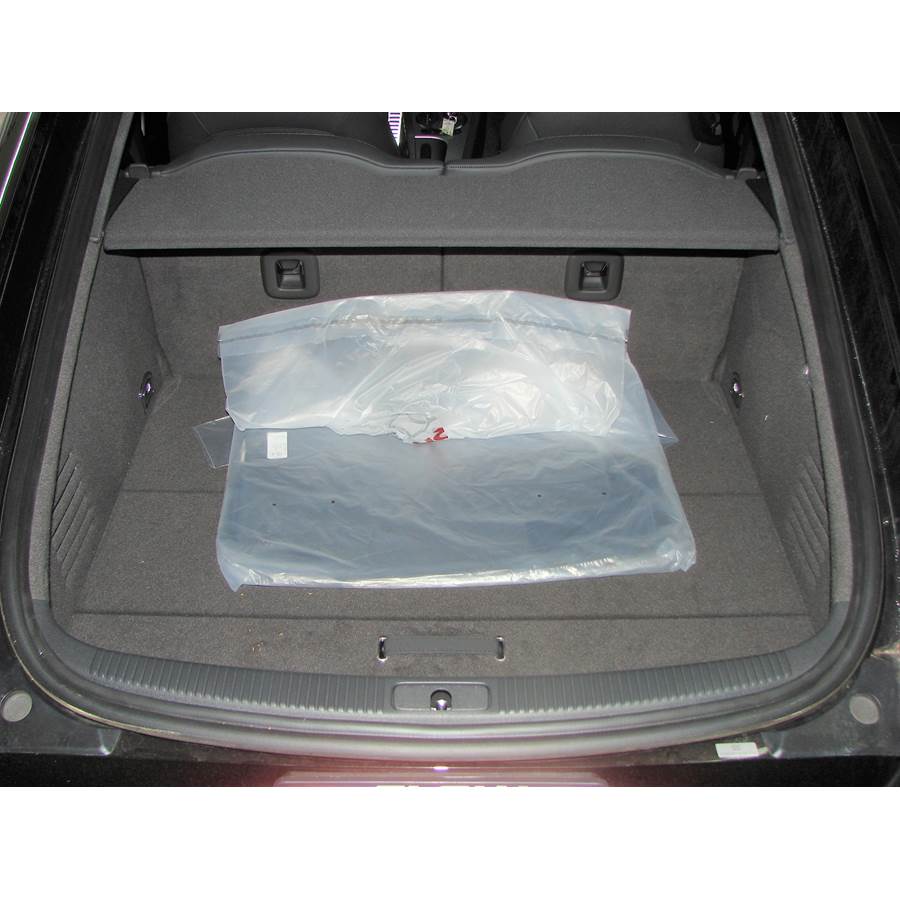 2013 Audi TT Cargo space