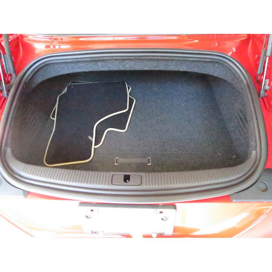 2015 Audi TT Cargo space
