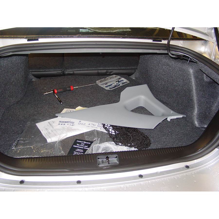 2008 Buick LaCrosse Cargo space