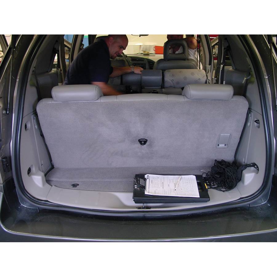 2007 Buick Rendezvous Cargo space
