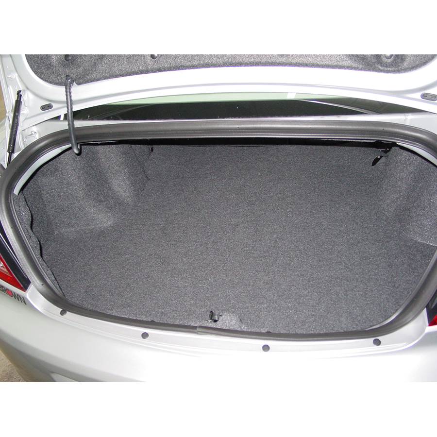 2007 Chrysler Sebring Cargo space