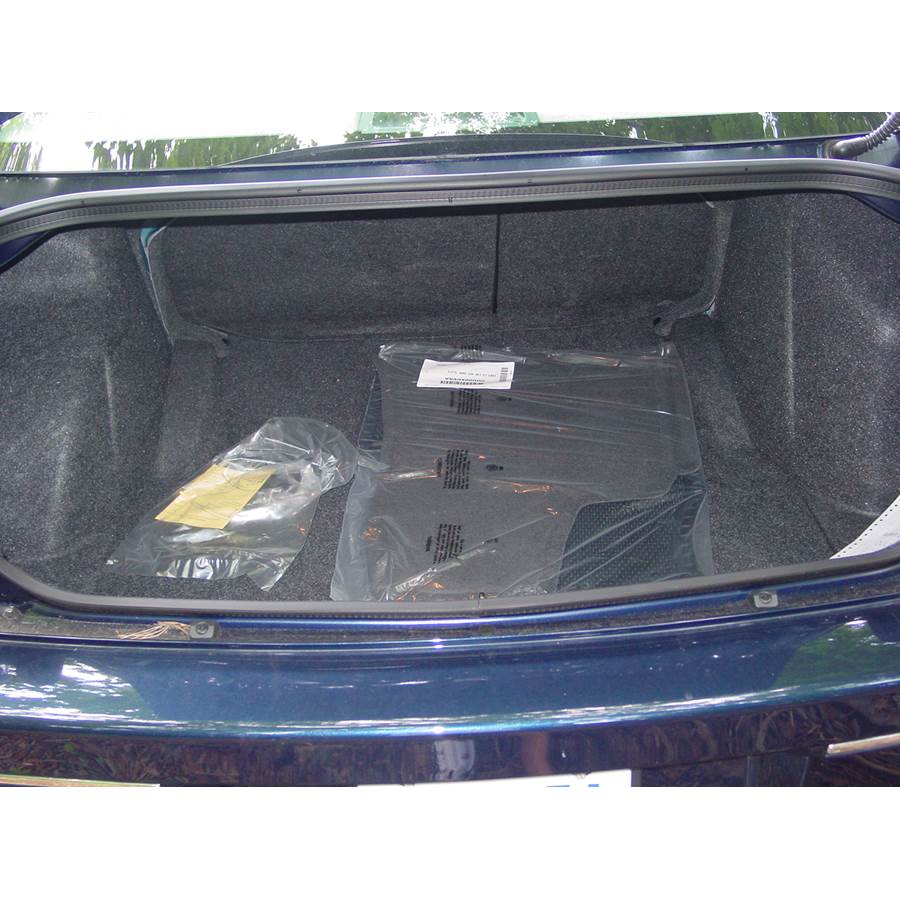 2007 Chrysler 300 Cargo space