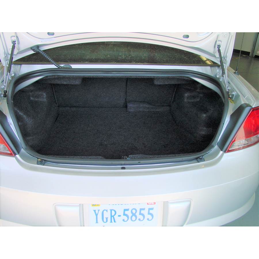 2002 Chrysler Sebring Cargo space